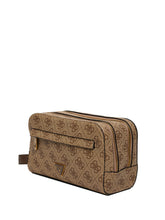 GUESS 2 USCITA Guess Pochette Uomo Beige Brown - Beige Beige Brown